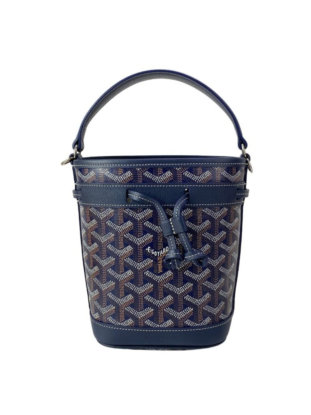 Goyard Petit Furo Mini Bag Navy Blue